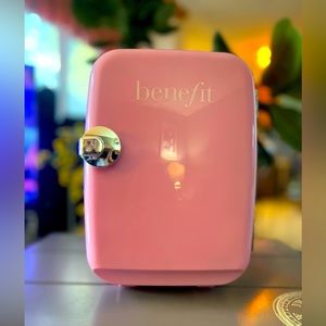 Benefit Cosmetics SKIN Fridge! Comes with FREE Supergoop and Maelys products!